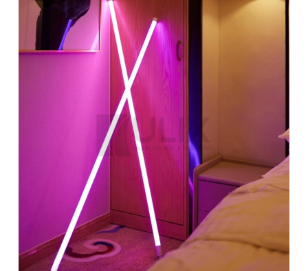 TUBO LED 18W 1.20CM ROSA 100-240V 2P S/ CABLE