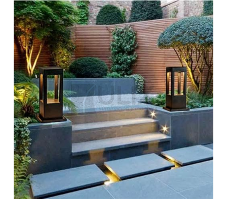 POSTE P/ JARDIN DE PISO NG 12X12 60CM CUBICO GU10 M117-802