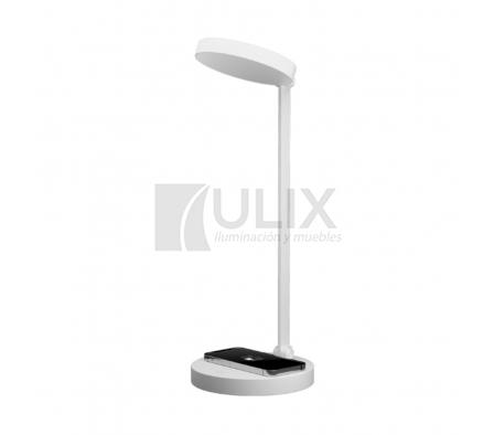 VELADOR LED BL DE MESA 6W 3000K DIM. CARGADOR JUNO