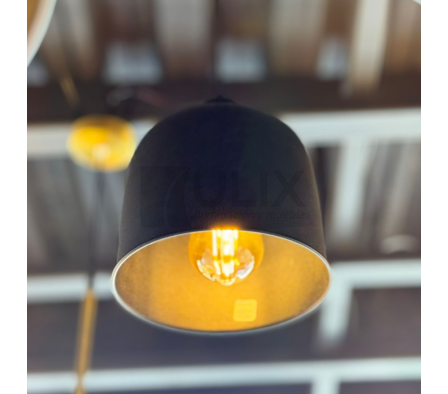 COLGANTE METAL FS-005 NEGRO TUBULAR 20A*18D GALL