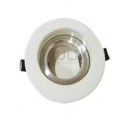 SBT81 SPOT DE CRISTAL REDONDO BLANCO  OFERTA