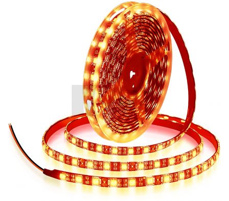 CINTA LED 5050 C/ 60 NARANJA C/ SILICONA