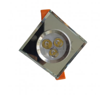 TH0071 3W SPOT EMB. CUADR L/ CL