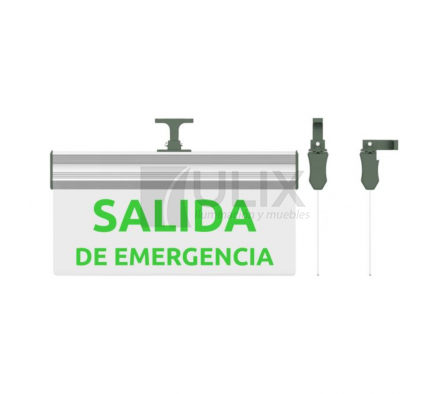 CARTEL DE SALIDA DE EMERGENCIA LED
