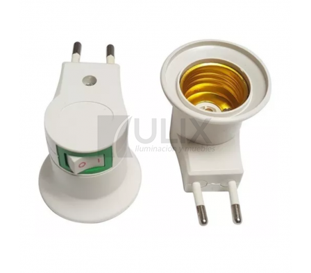 PORTALAMP E27 C/ENCH C/LLAVE