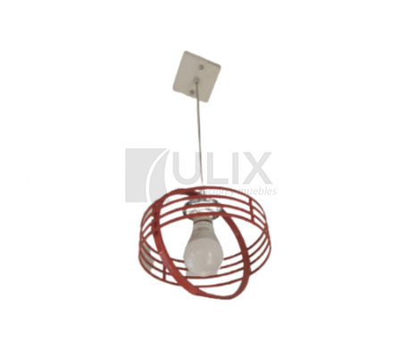 7699/1 COLGANTE ROJO