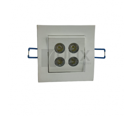 13G SPOT DE EMBUTIR 4 LED BLANCO L/ BL OFERTA