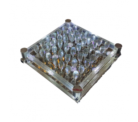 COLGANTE CRISTAL 89498 CUAD. 450X450