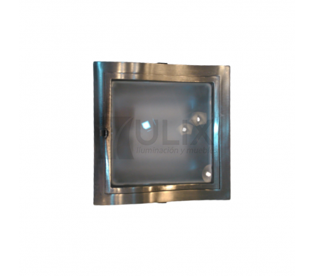 8093 SPOT DE EMB. CUAD./NUEVO PLATIL F 2xE27 OFERTA