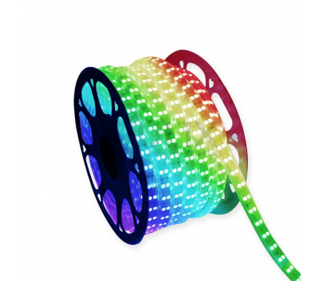 MANGUERA 220V RGB DOBLE 5050