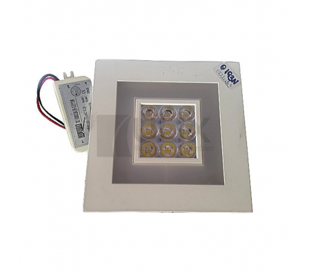 O193N SPOT DE EMB. CUADRADO 12W CALIDO OFERTA