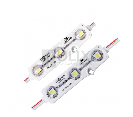 MODULO ROJO 12V 3 CHIPS