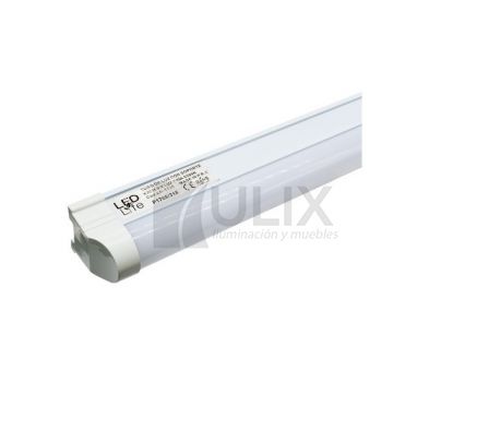 T5 TUBO C/ SOPORTE 9W 60CM 3000K