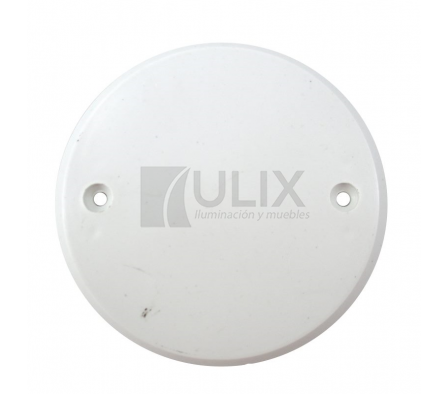 TAPA CIEGA P/ CAJA CONEX SIN TORNILLO RED.