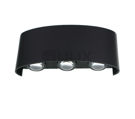 8201 APLIQUE 6W (21567) NEGRO CAL 21567