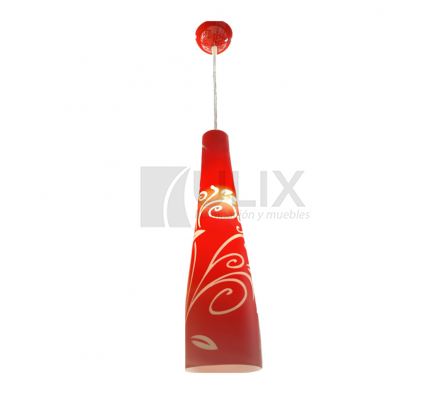 5762-1 COLGANTE ROJO