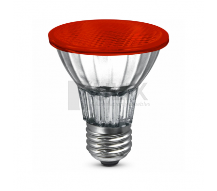 19I-1 LAMPARA PAR 20 220V ROJO OFERTA