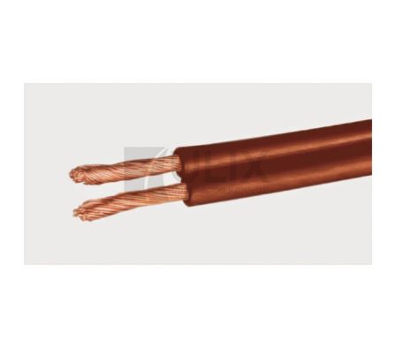 CABLE CORDON 2X1MM MARRON