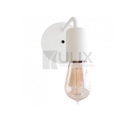 APLIQUE 1L TEXT IMOLA BLANCO 7785 FERRO