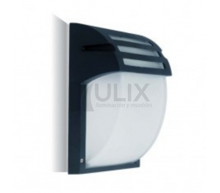 TORTUGA DE PARED 1416 NEGRO E27 CUADRADO