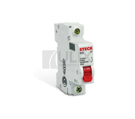 DISYUNTOR DIN 1X25A 6KA CURVA C - STECK