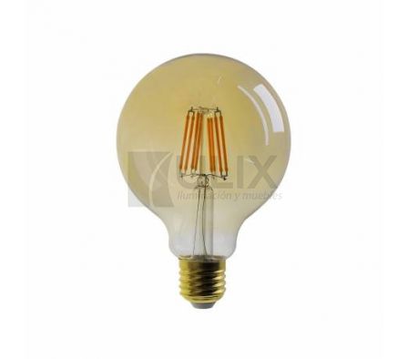 BOMBILLA LED 4W 2700K VINTAGE GOLD E27 G95