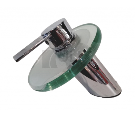 56 CANILLA DE VIDRIO REDONDO