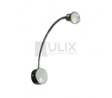 APLIQUE CABEZAL OVAL LP-A203-57SY 3W FLEXIBLE