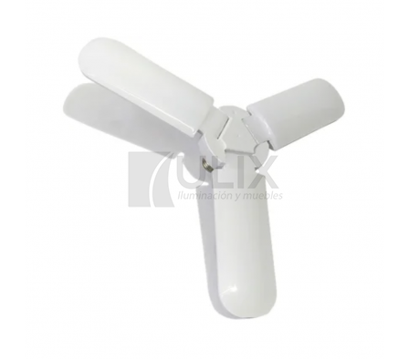 LAMPARA PLAFON LED TIPO FLOR 72W L/BL