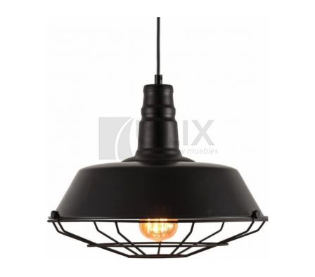 COLGANTE 1L E27 TIPO INDUSTRIAL 36CMS S22168