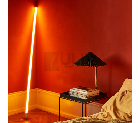 TUBO LED 18W 120CM ROJO TIPO NEON 1P C/ CABLE