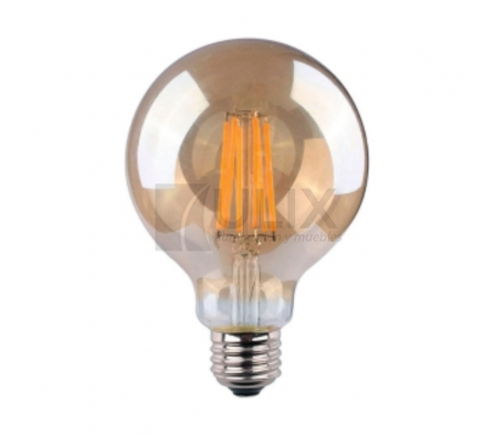 LAMPARE LED VINTAGE G95 6W E27 2700K EC21610