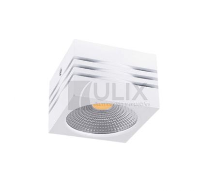 SPOT LED ADOSAR CUAD. 12W BLANCO 3000K ECOV-2740