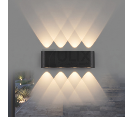 APLIQUE LED 4 LUCES EXTERIOR