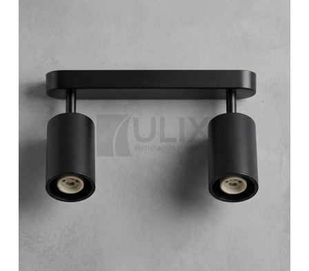 APLIQUE DE PARED 2 LUCES