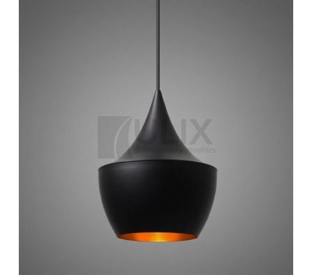COLGANTE VINTAGE DIAMANTE NEGRO E27 