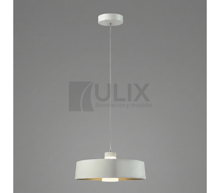 COLGANTE VINTAGE BLANCO 1 LUZ 