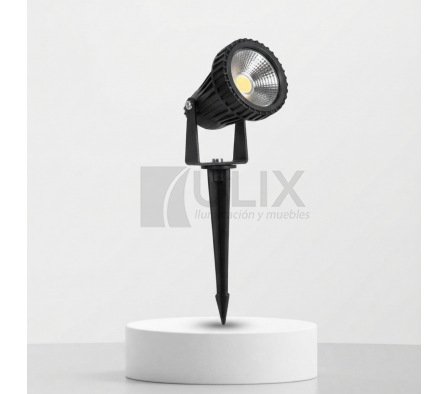 ESTACA LED PARA JARDIN 7W CALIDO