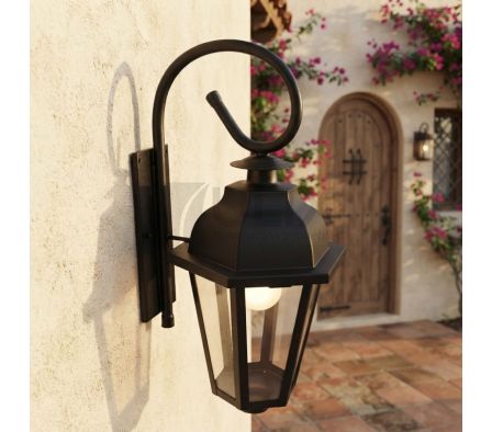 FAROL 6 CARAS NEGRO CERRADO