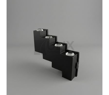 APLIQUE ESCALONADO 8W - CÁLIDO
