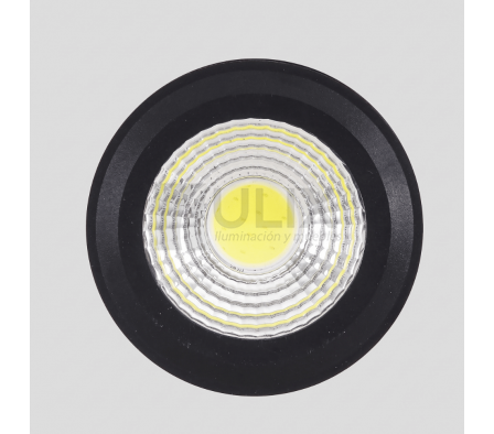 SPOT NEGRO ADOSAR COB 10W CÁLIDO