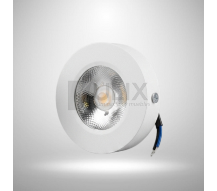 MINI SPOT LED CABINET 5W 3000K - BLANCO